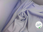 GABARDINE POLYVISCOSE LILAS CLAIR MSO