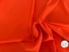 GABARDINE PRESTIGE ITALIEN ORANGE STRETCH - My Little Coupon