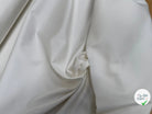 GABARDINE SATINÉE DE COTON TENUE SUBLIME TRÈS FINEMENT SERGÉE BLANC CASSÉ - My Little Coupon