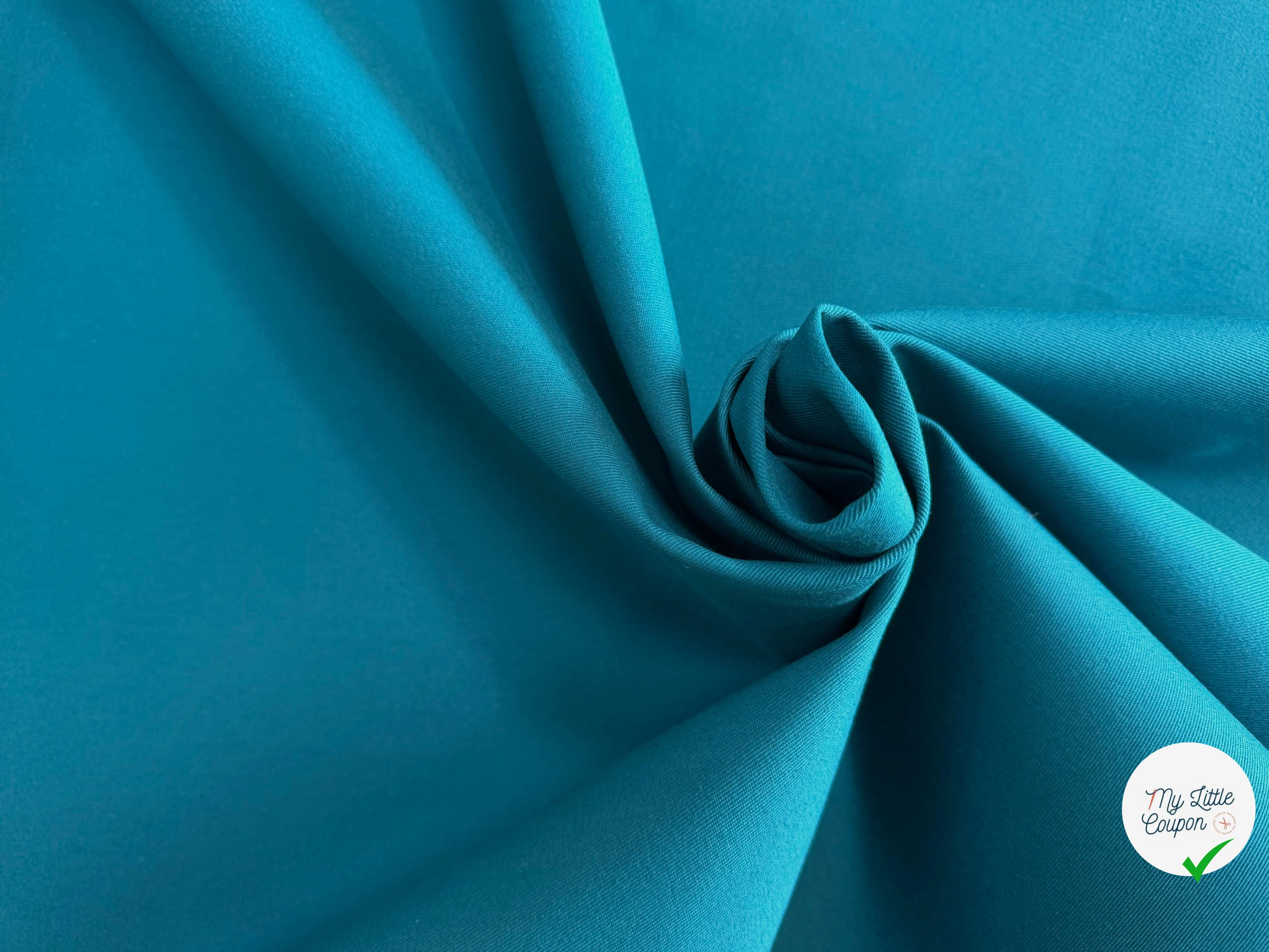 GABARDINE SERGÉE 100% COTON PAON 853 150 CM - My Little Coupon