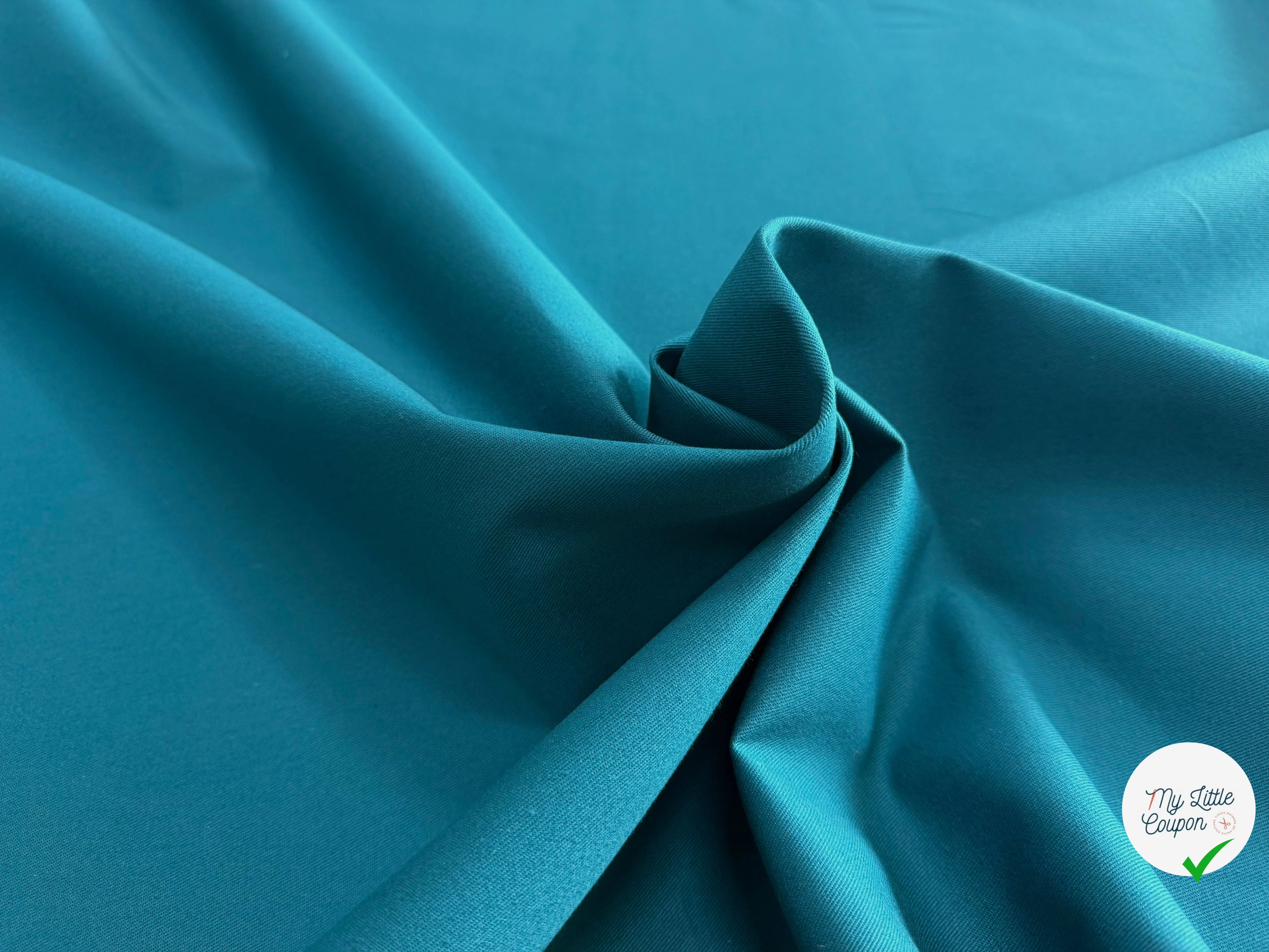 GABARDINE SERGÉE 100% COTON PAON 853 150 CM - My Little Coupon
