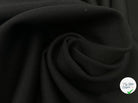 GABARDINE SERGÉE CÔTE 3 ET 1 NOIRE PURE LAINE - My Little Coupon - tissu - coudre