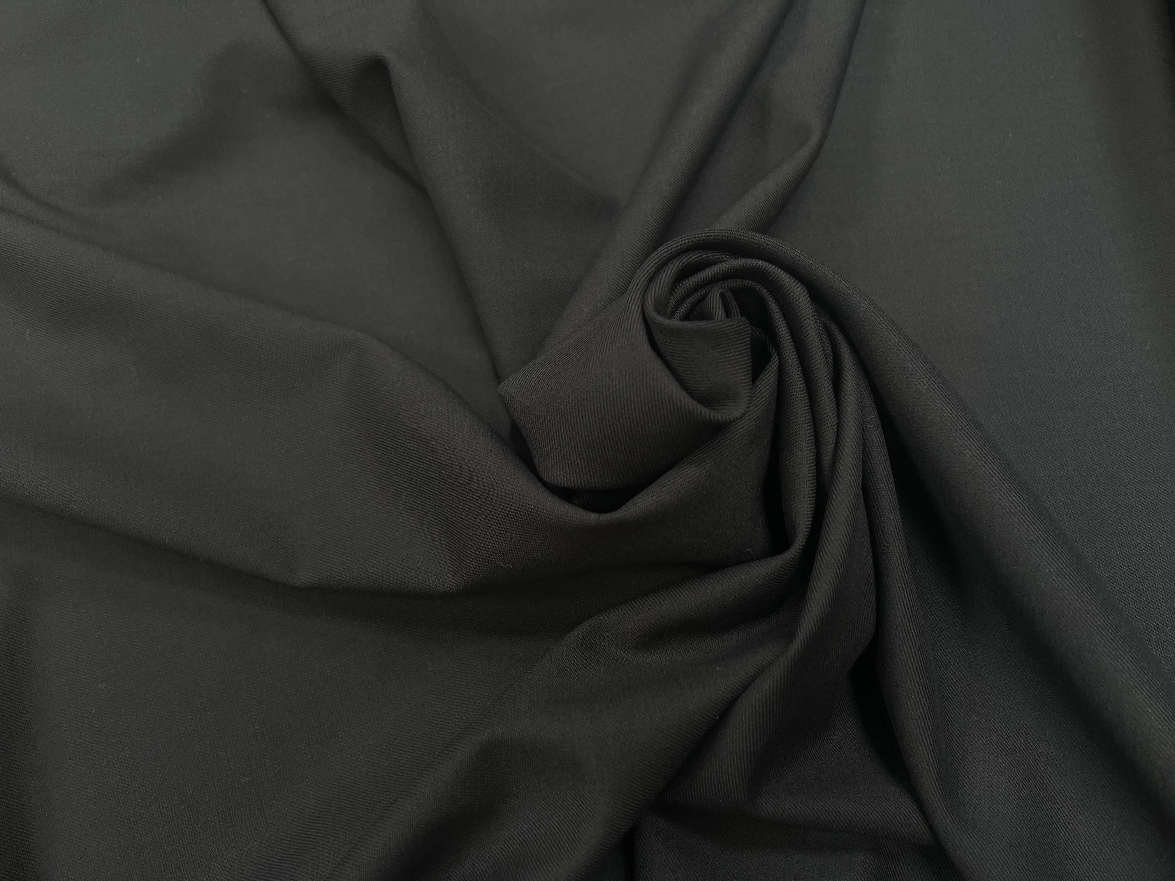 GABARDINE SERGÉE FLUIDE LAINE 2%EA MARRON - My Little Coupon