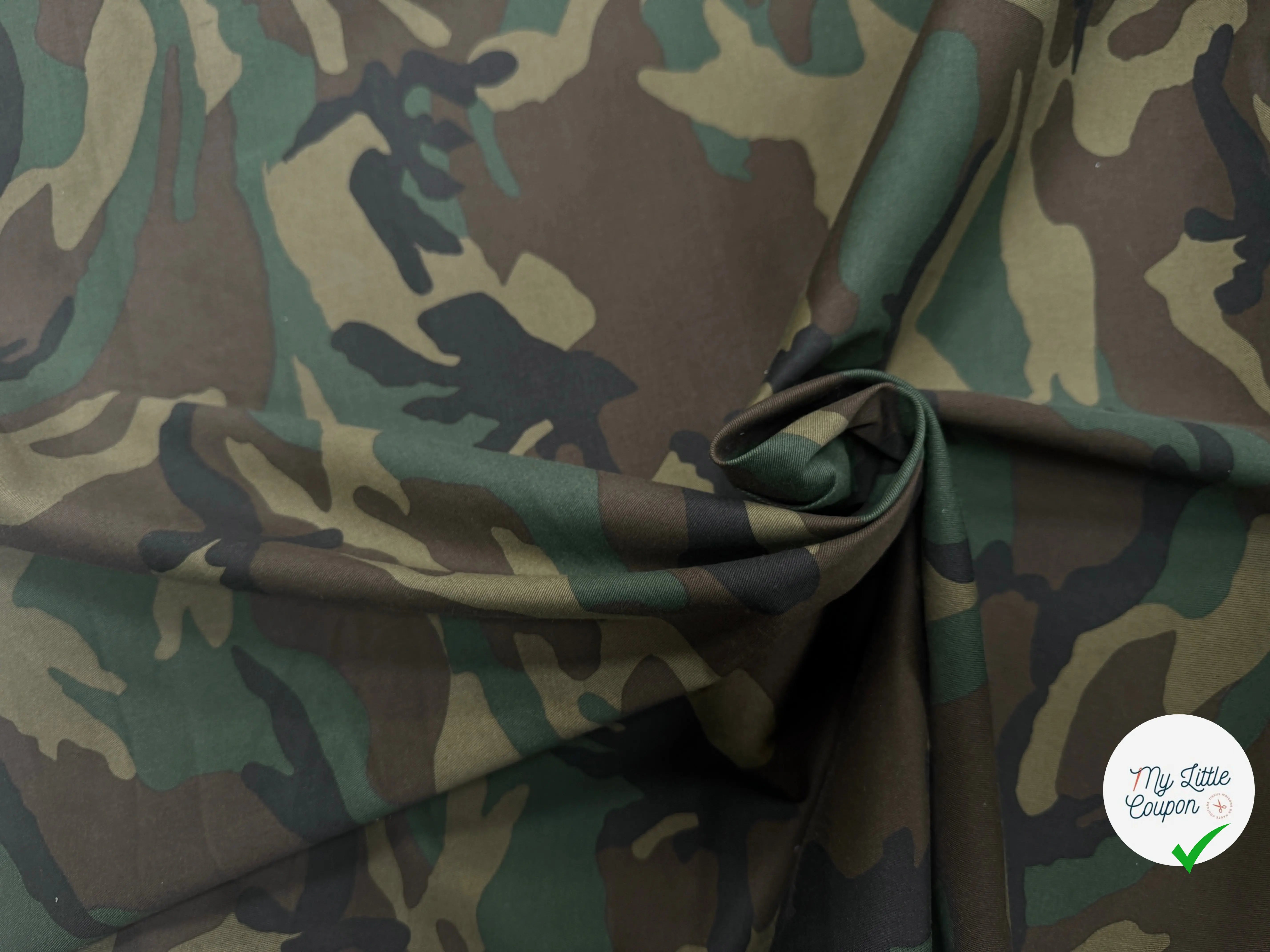 GABARDINE SERGÉE STRETCH COTON BATTLE DRESS STYLE 2 - My Little Coupon