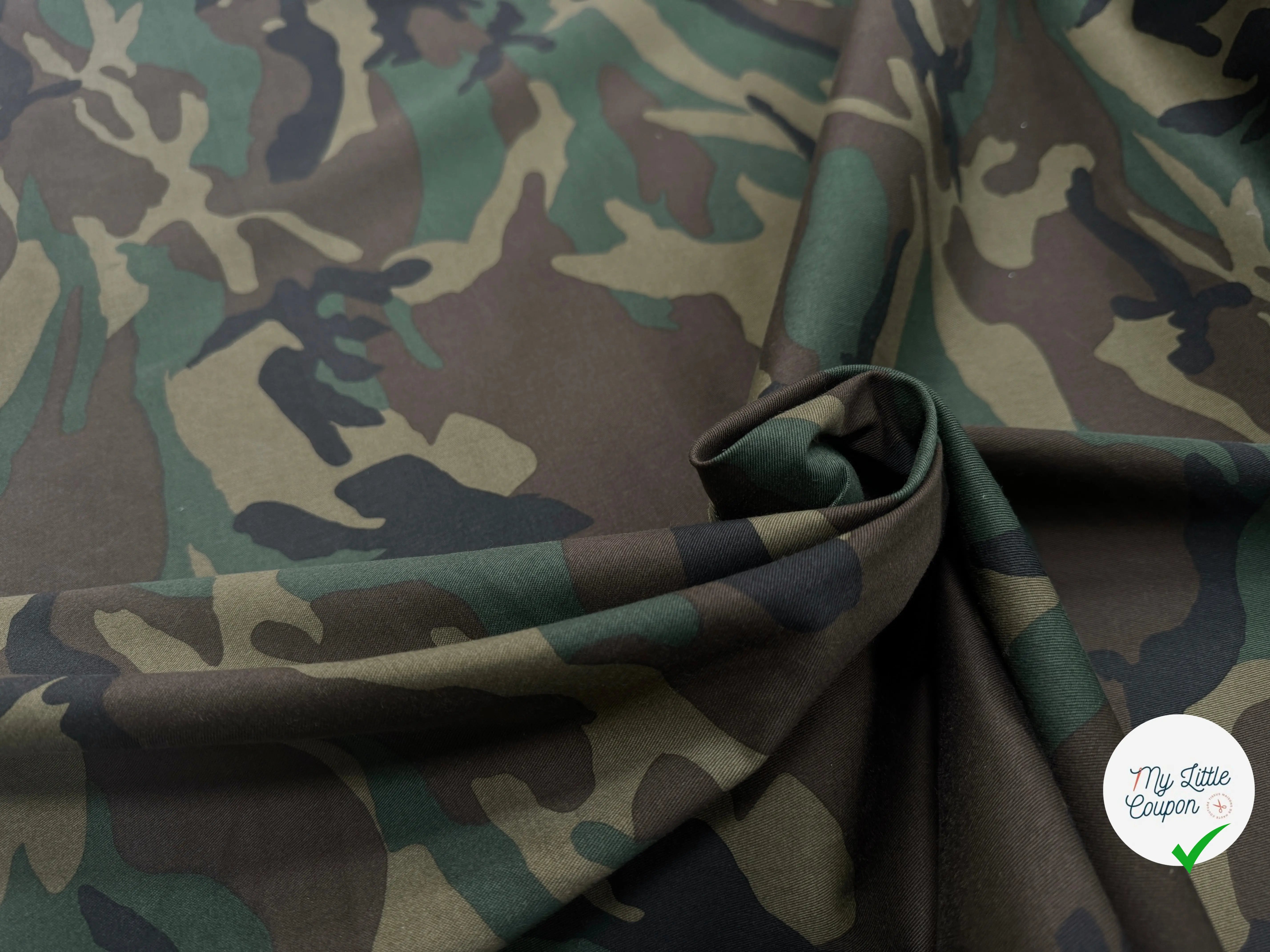 GABARDINE SERGÉE STRETCH COTON BATTLE DRESS STYLE 2 - My Little Coupon