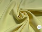 GABARDINE SOUPLE SERGÉE STRETCH BEAU TOMBÉ LIGHT YELLOW - My Little Coupon