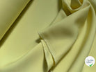 GABARDINE SOUPLE SERGÉE STRETCH BEAU TOMBÉ LIGHT YELLOW - My Little Coupon