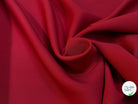GABARDINE SOUPLE SERGÉE STRETCH BEAU TOMBÉ ROUGE RUBY JAPAN - My Little Coupon