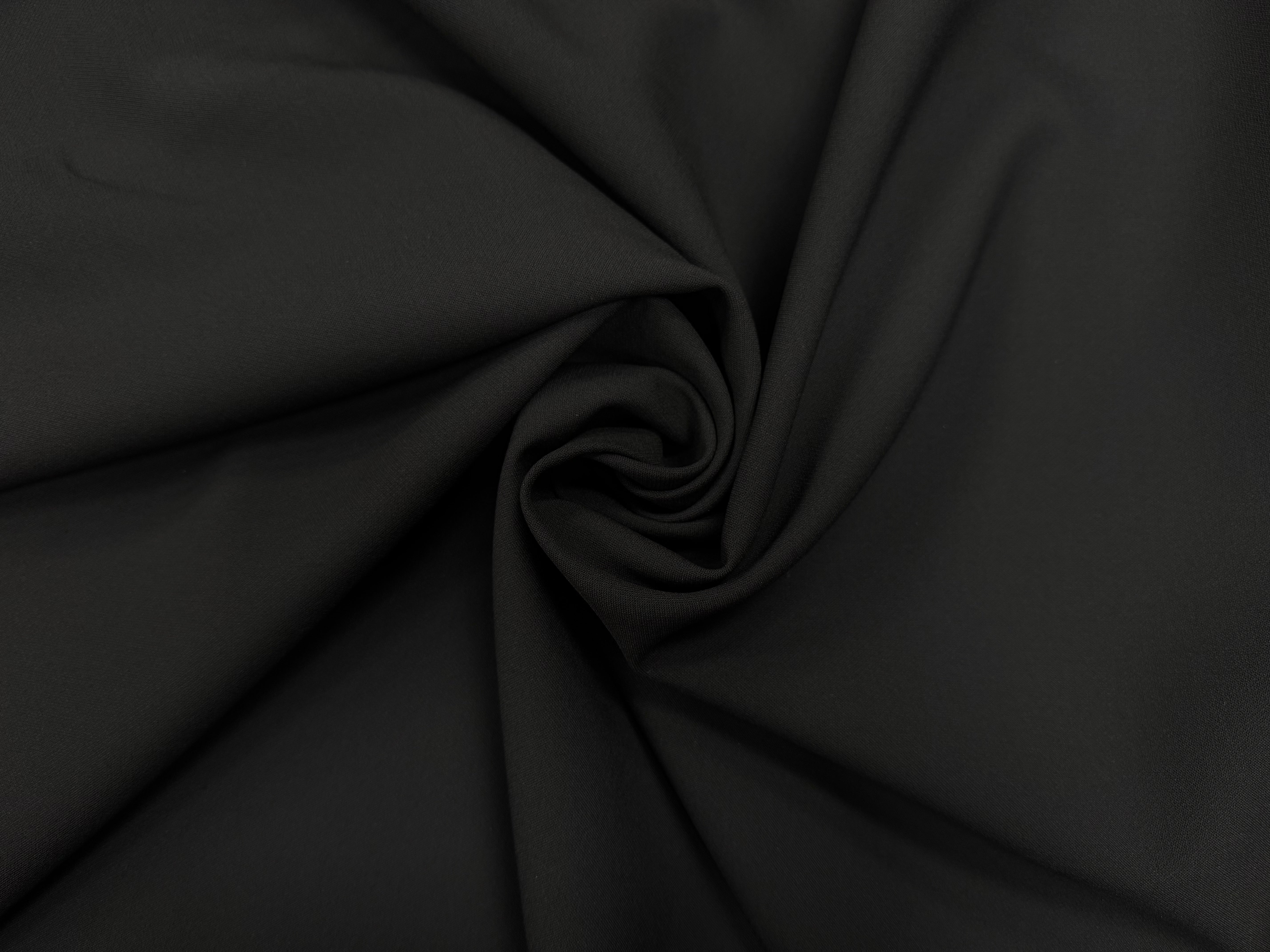 GABARDINE STRECH UNI NOIR - My Little Coupon