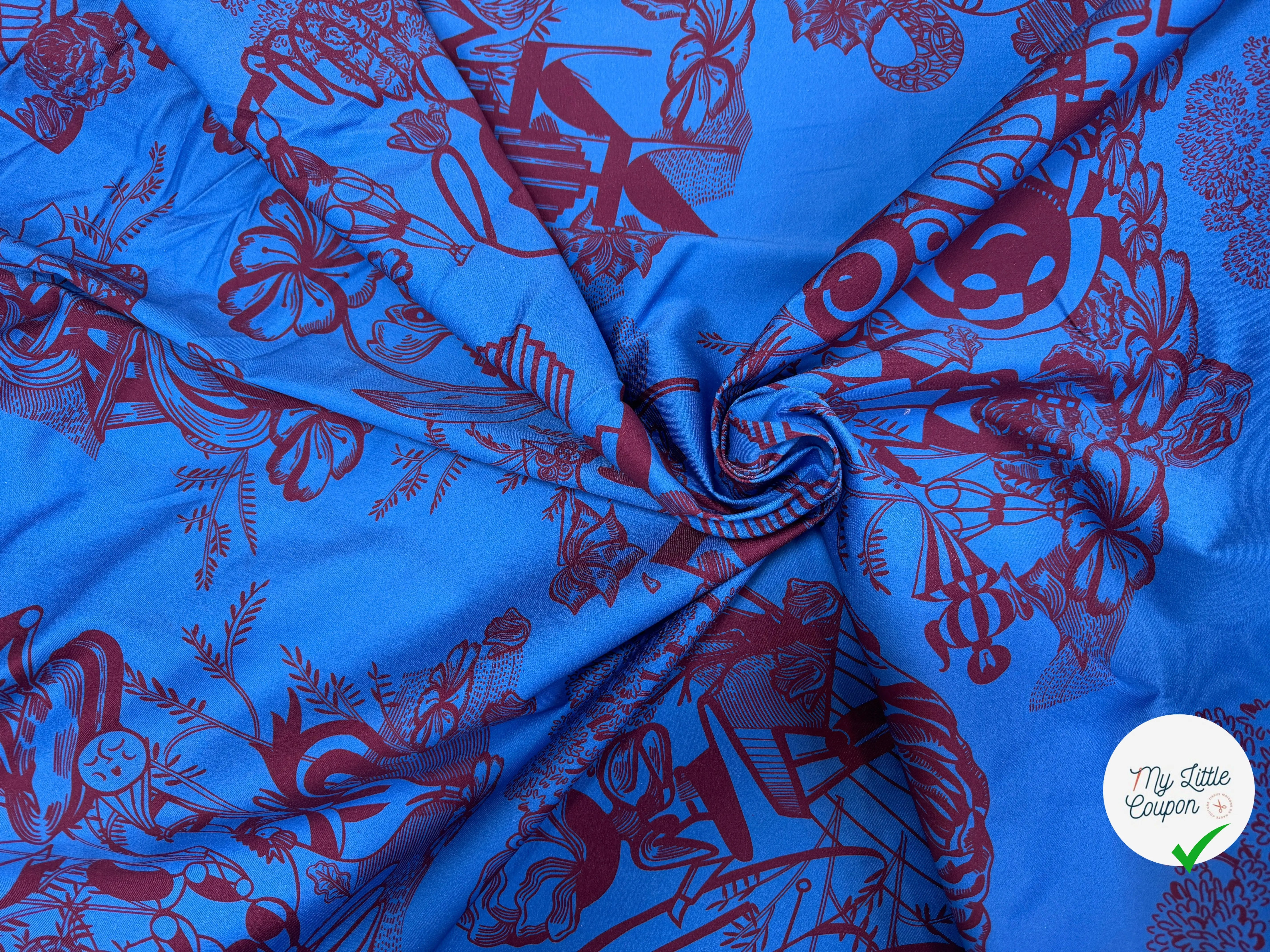 GABARDINE STRETCH DE COTON CREATORE - My Little Coupon