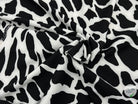 GABARDINE STRETCH QUALITÉ COUTURE IMPRIMÉ GIRAFE - My Little Coupon - tissu - coudre