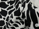 GABARDINE STRETCH QUALITÉ COUTURE IMPRIMÉ GIRAFE - My Little Coupon - tissu - coudre