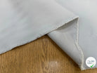 GABARDINE STRIÉE POLYESTER CLOUD GREY - My Little Coupon