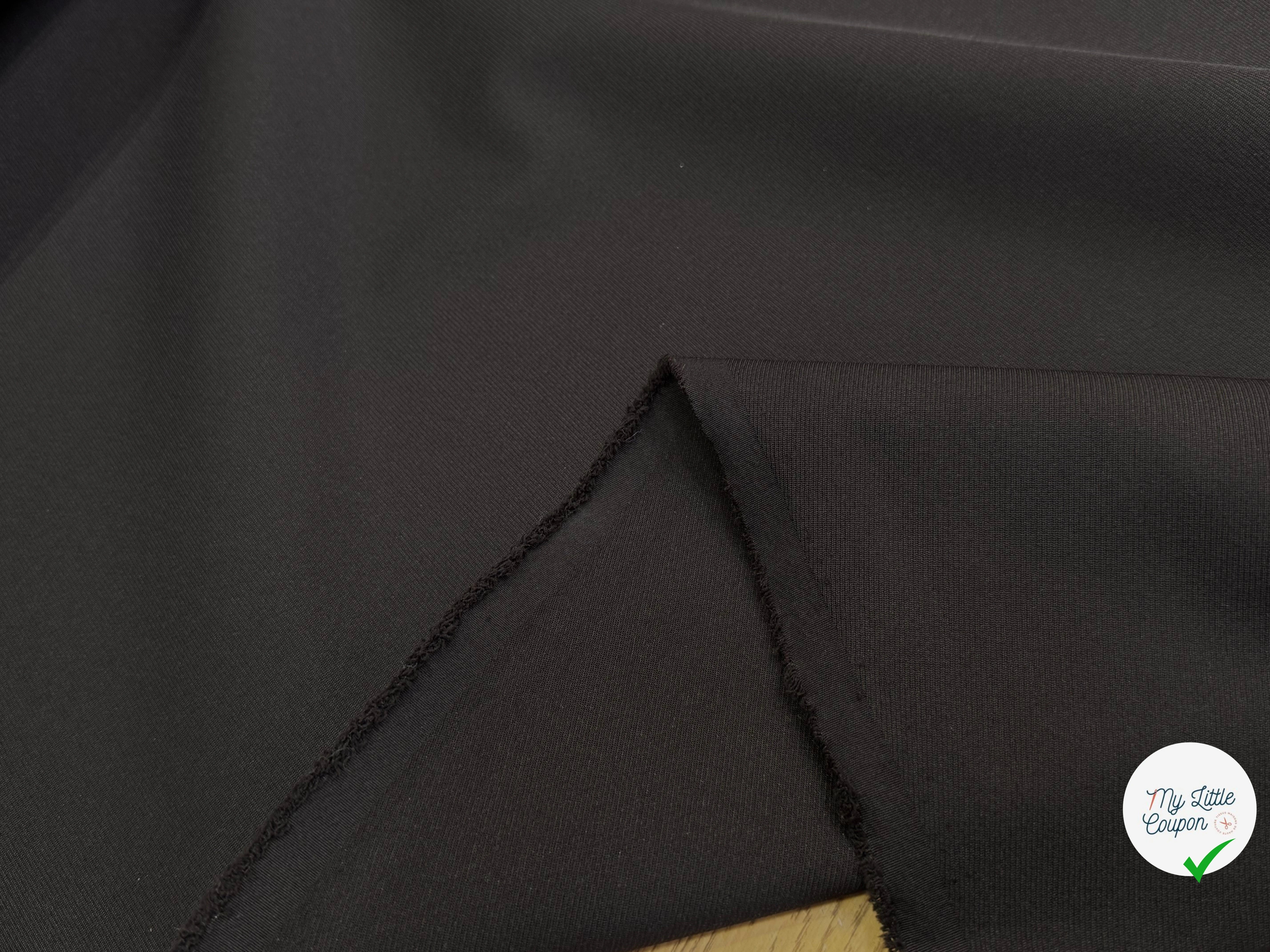 GABARDINE STRIÉE STRETCH BELLE TENUE MARRON FONCÉ - My Little Coupon