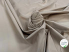 GABARDINE TECHNIQUE SOIE POLYAMIDE UNI BEIGE - My Little Coupon