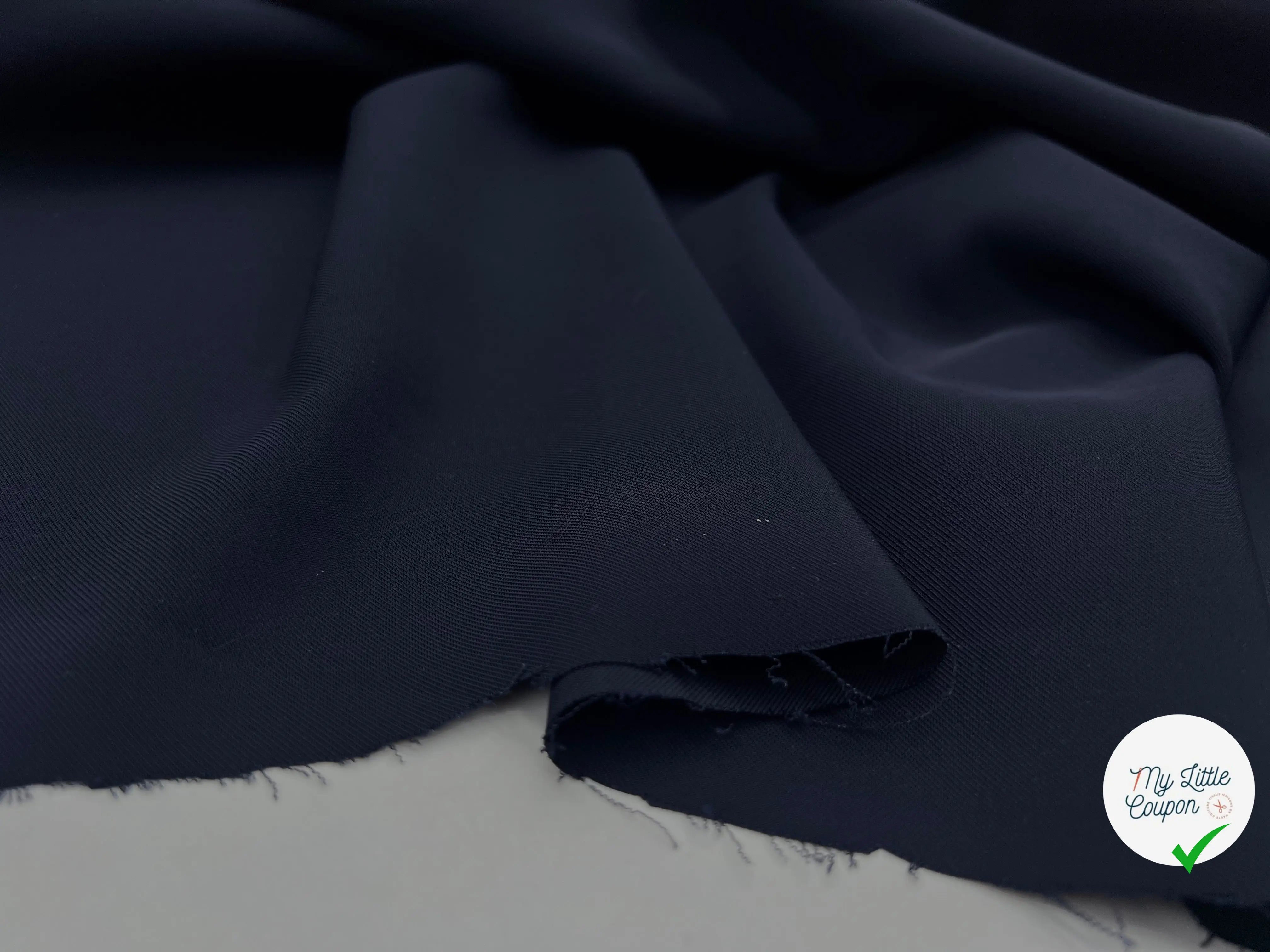 GABARDINE TENCEL® MARINE - My Little Coupon - tissu - coudre