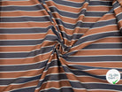 GABARDINE TISSÉ RAYURES CHARLESTON DANDY - My Little Coupon - tissu - coudre