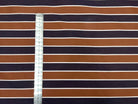 GABARDINE TISSÉ RAYURES CHARLESTON DANDY - My Little Coupon - tissu - coudre