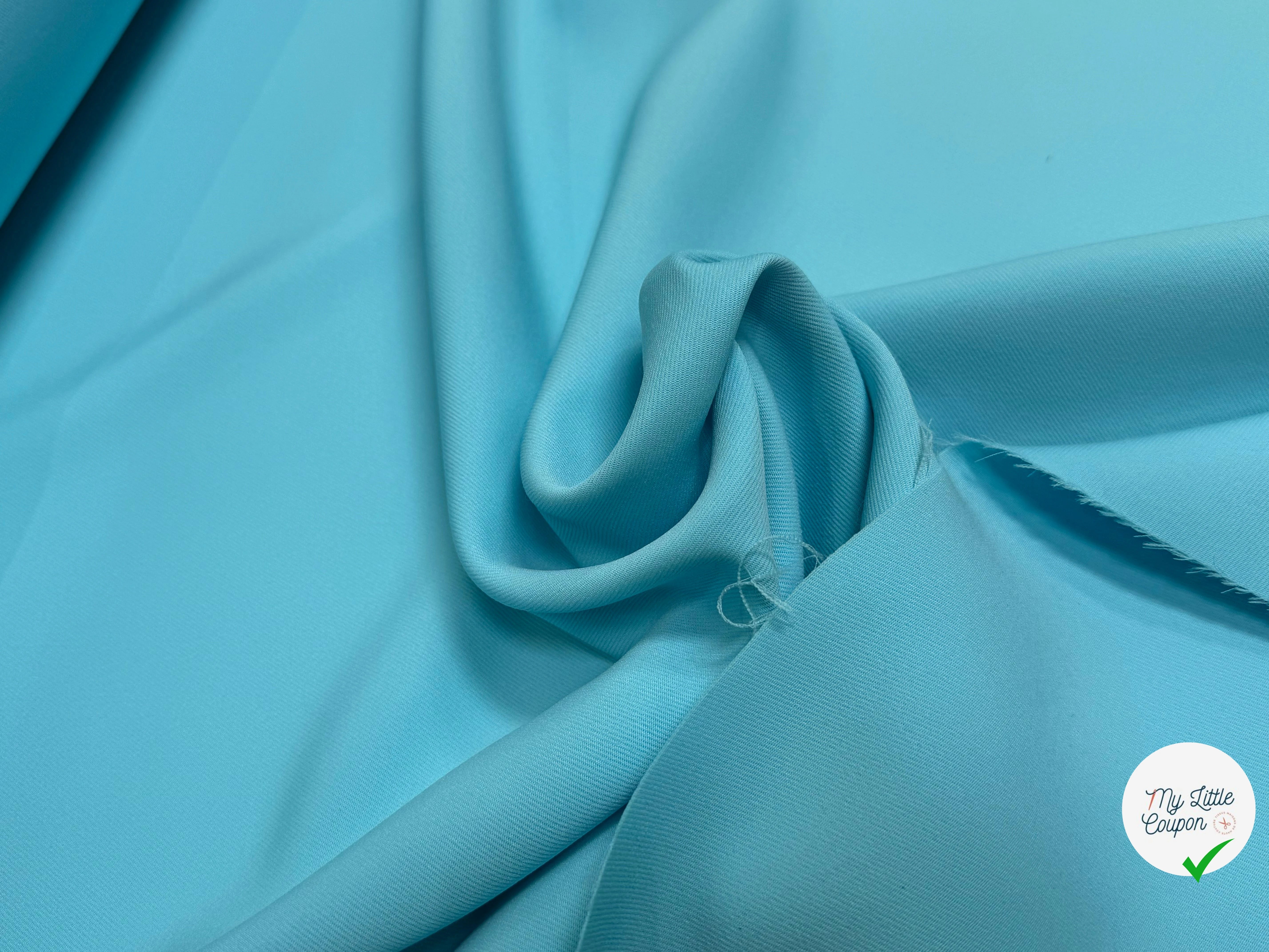 GABARDINE TURQUOISE JAPON COUTURE - My Little Coupon