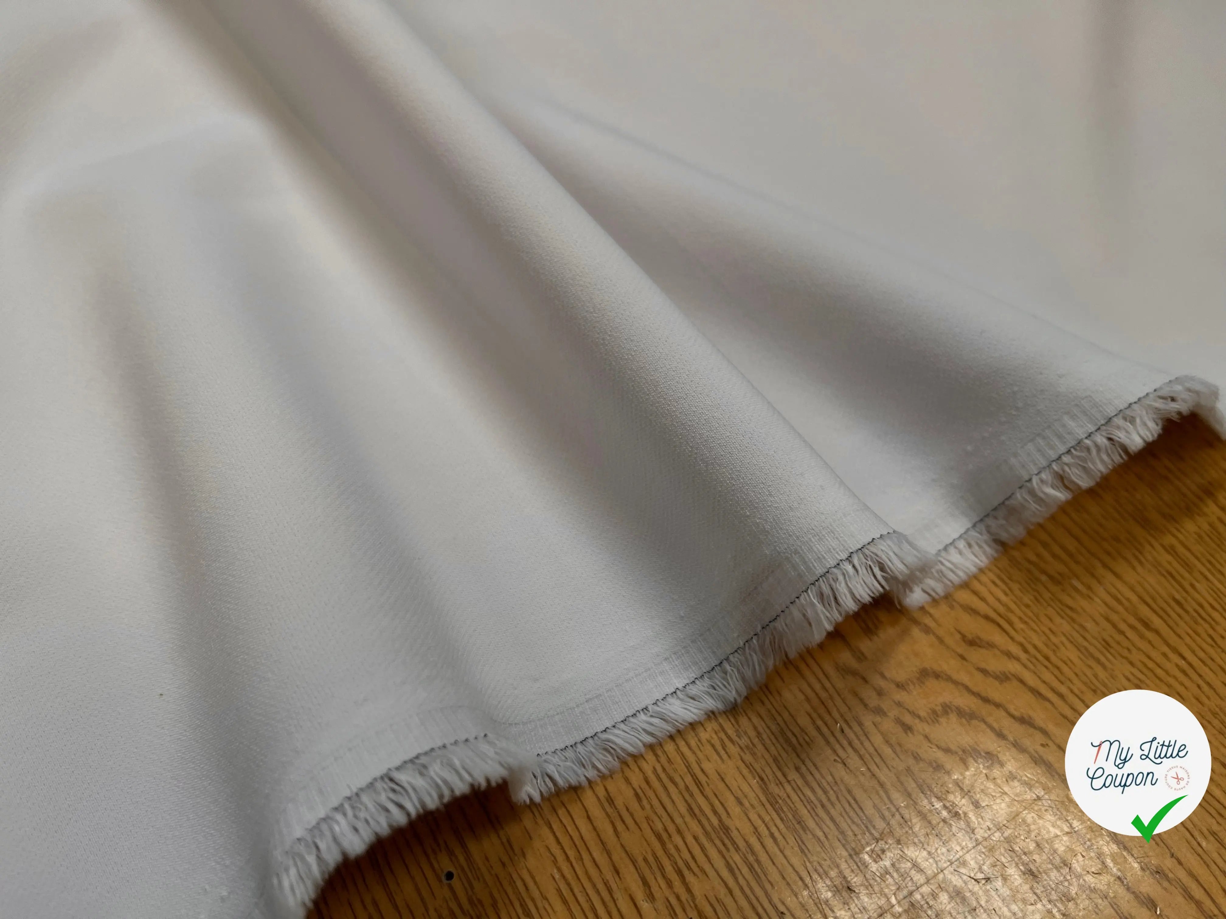 GABARDINE ULTRA STRETCH PEARL - My Little Coupon