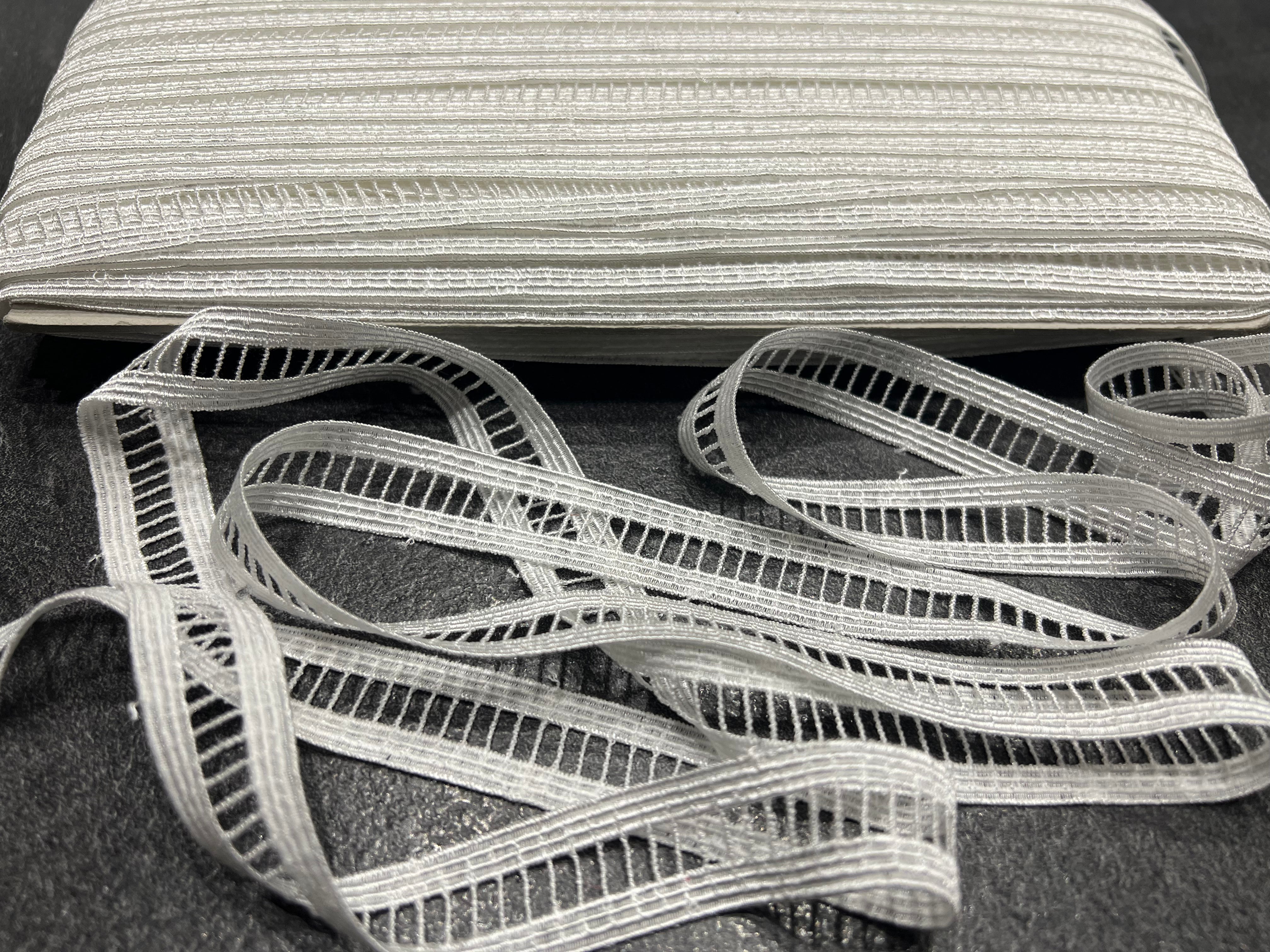 GALON AJOURÉ ÉCHELLE BLANC 20mm - My Little Coupon