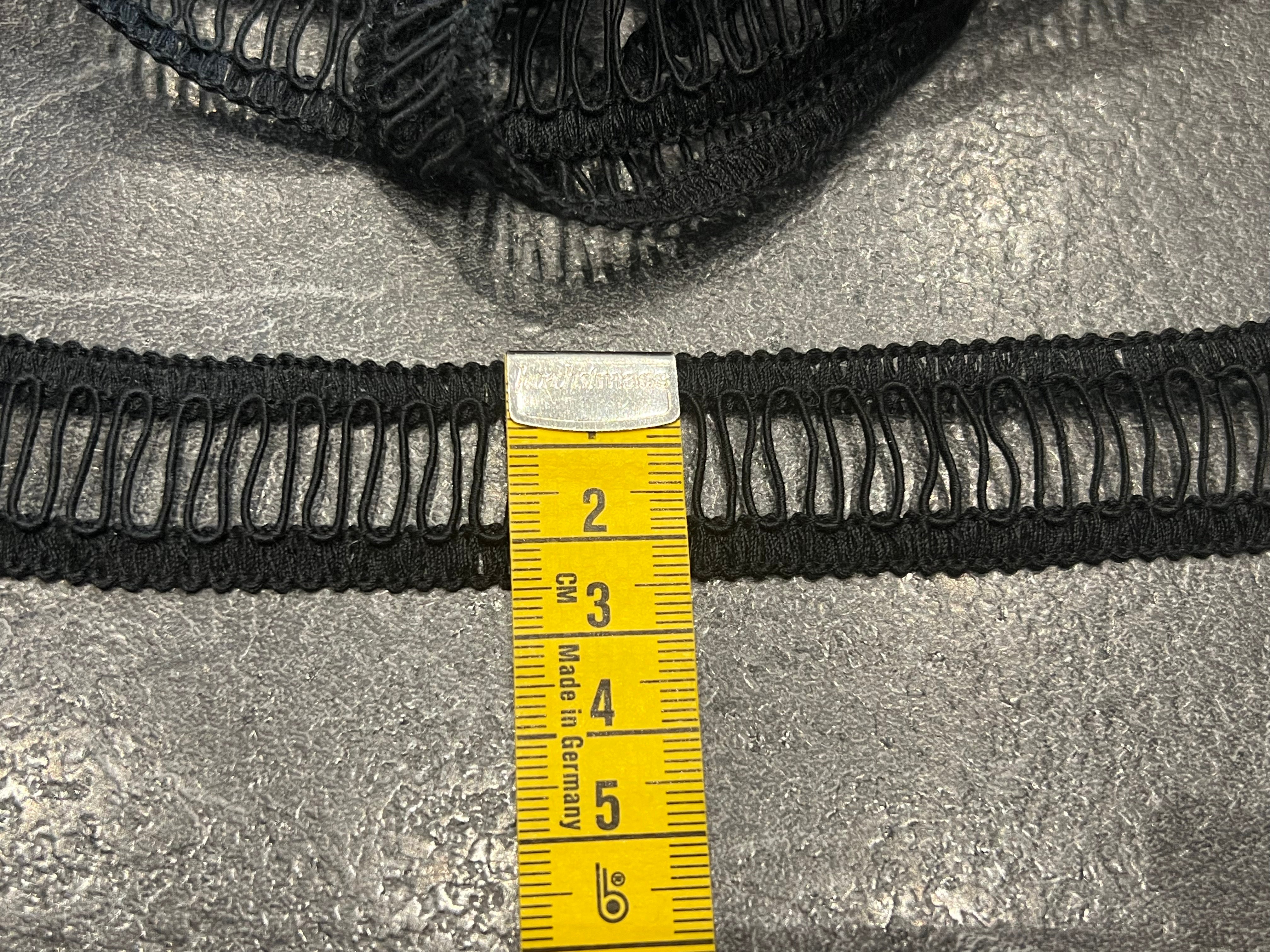 GALON AJOURÉ ÉCHELLE NOIR 25mm - My Little Coupon