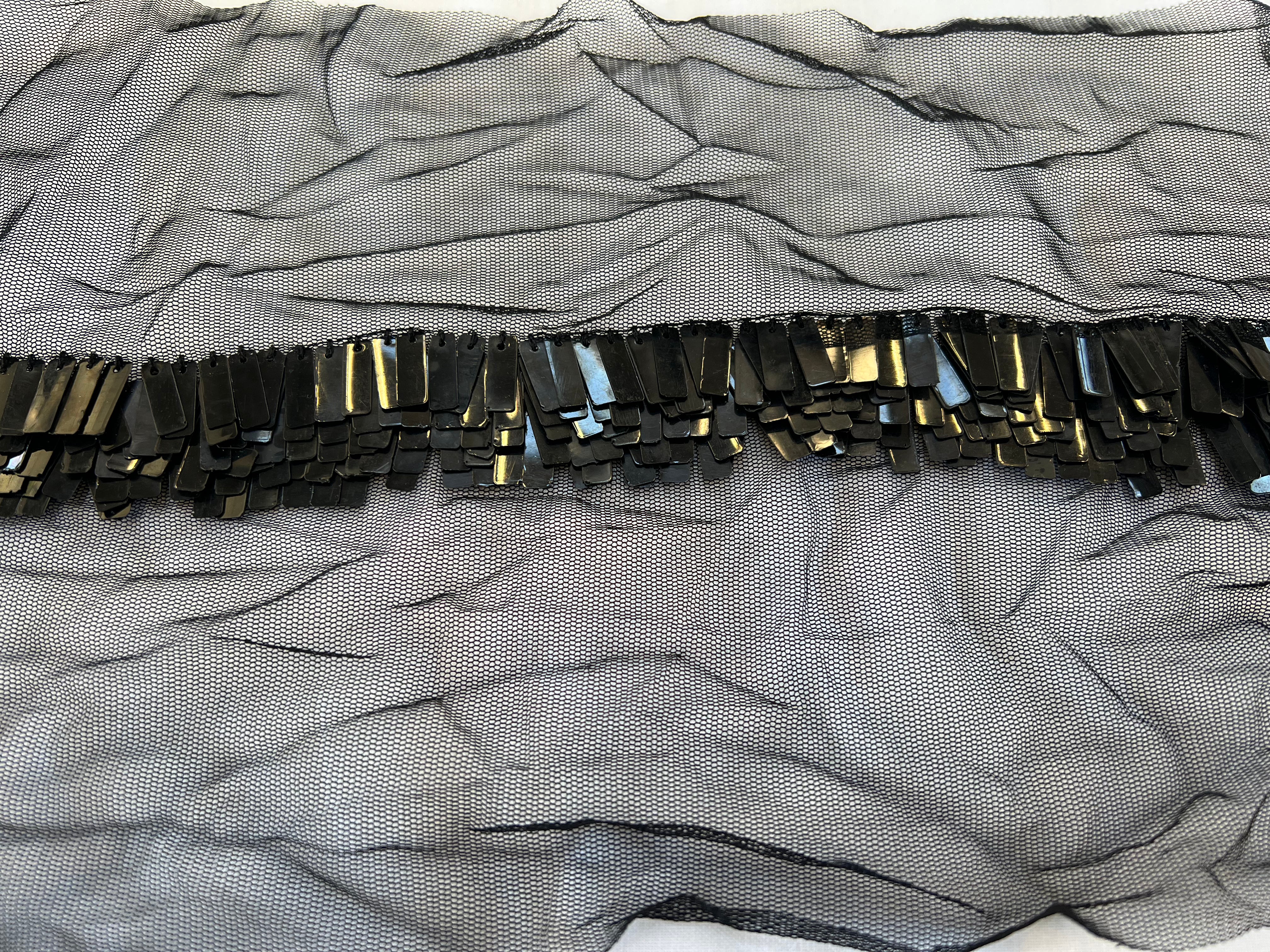 GALON DE TULLE AVEC PLAQUETTE BRODÉE - My Little Coupon