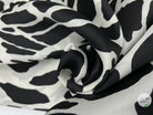GAZAR DE SOIE IMPRIMÉ GIRAFE FOND BLANC - My Little Coupon - tissu - coudre