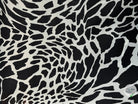 GAZAR DE SOIE IMPRIMÉ GIRAFE FOND BLANC - My Little Coupon - tissu - coudre