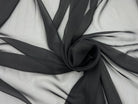GEORGETTE BLACK - coupon de tissu de 3 mètres - My Little Coupon - tissu - coudre