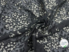 GEORGETTE DÉVORÉE FALL FLOWER - My Little Coupon - tissu - coudre