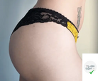 Gaspard | Tanga dentelle - My Little Coupon - tissu - coudre
