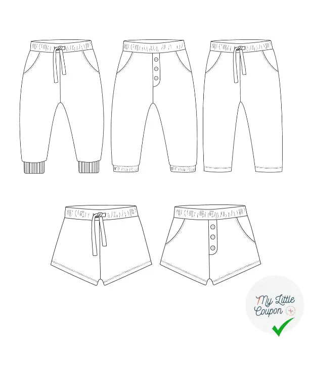 Grillon le jogging & le short | Du 3 au 12 ans MLC INTERN