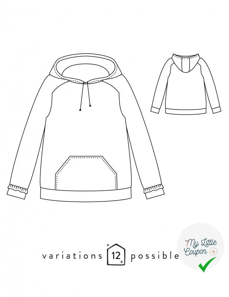 ICON SWEAT ATELIER SCÄMMIT - My Little Coupon - tissu - coudre