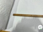 JACQUARD 60% ACETATE 31% POLYAMIDE 9% VISCOSE MOTIF LOSANGE BLANC - My Little Coupon