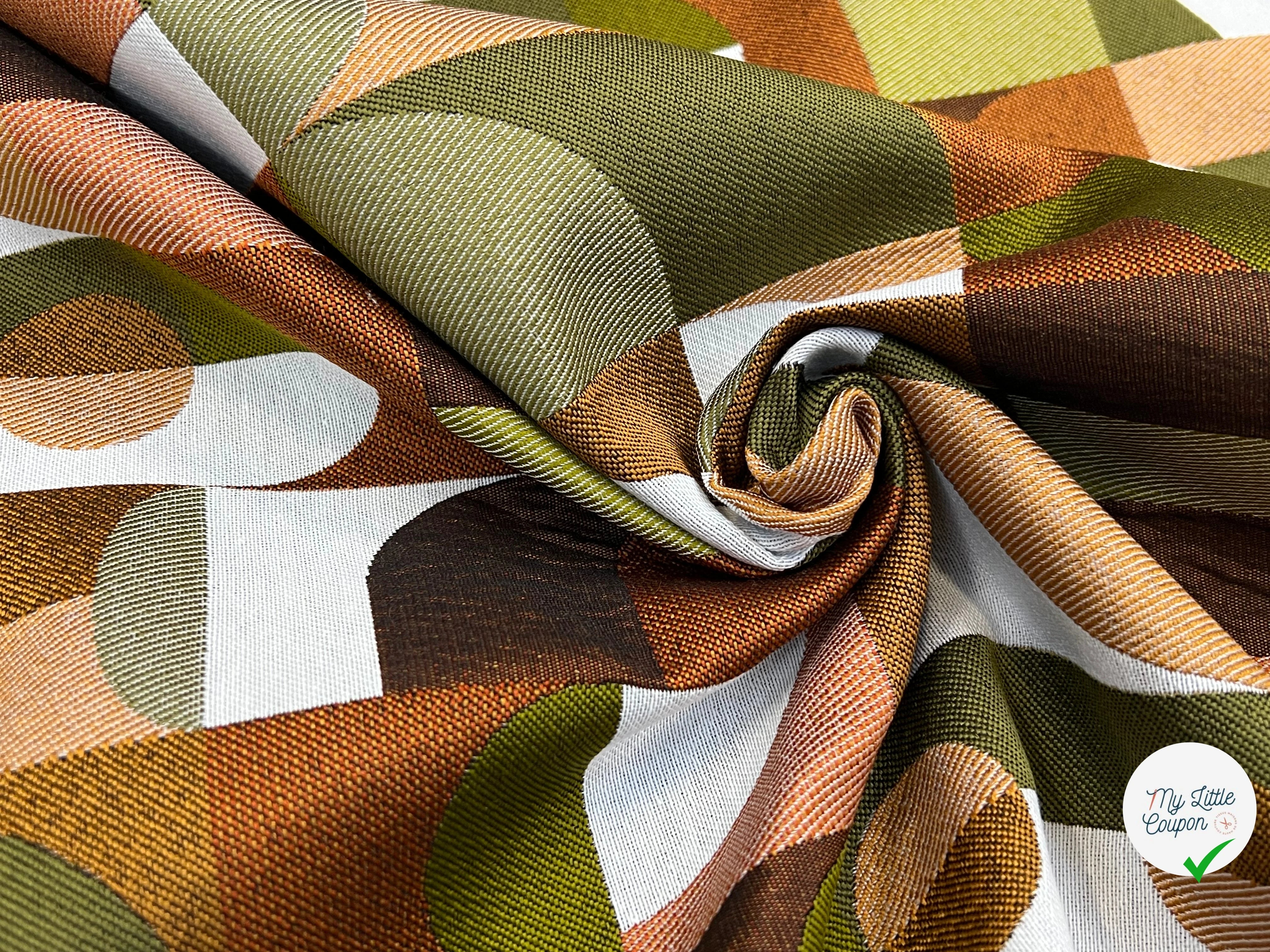 JACQUARD ABSTRACT ALLOVER BRONZE 140 CM - My Little Coupon