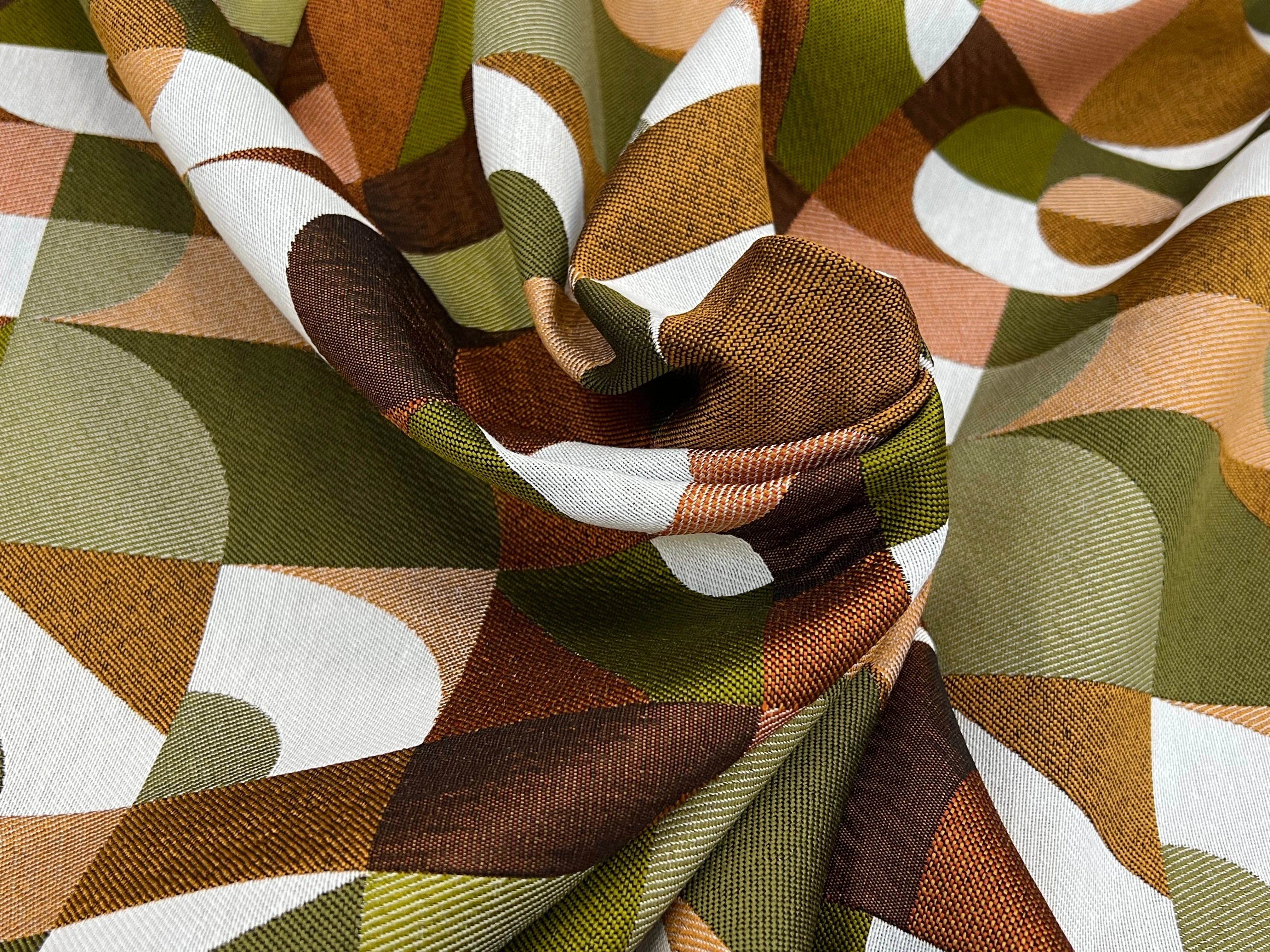 JACQUARD ABSTRACT ALLOVER BRONZE 140 CM - My Little Coupon