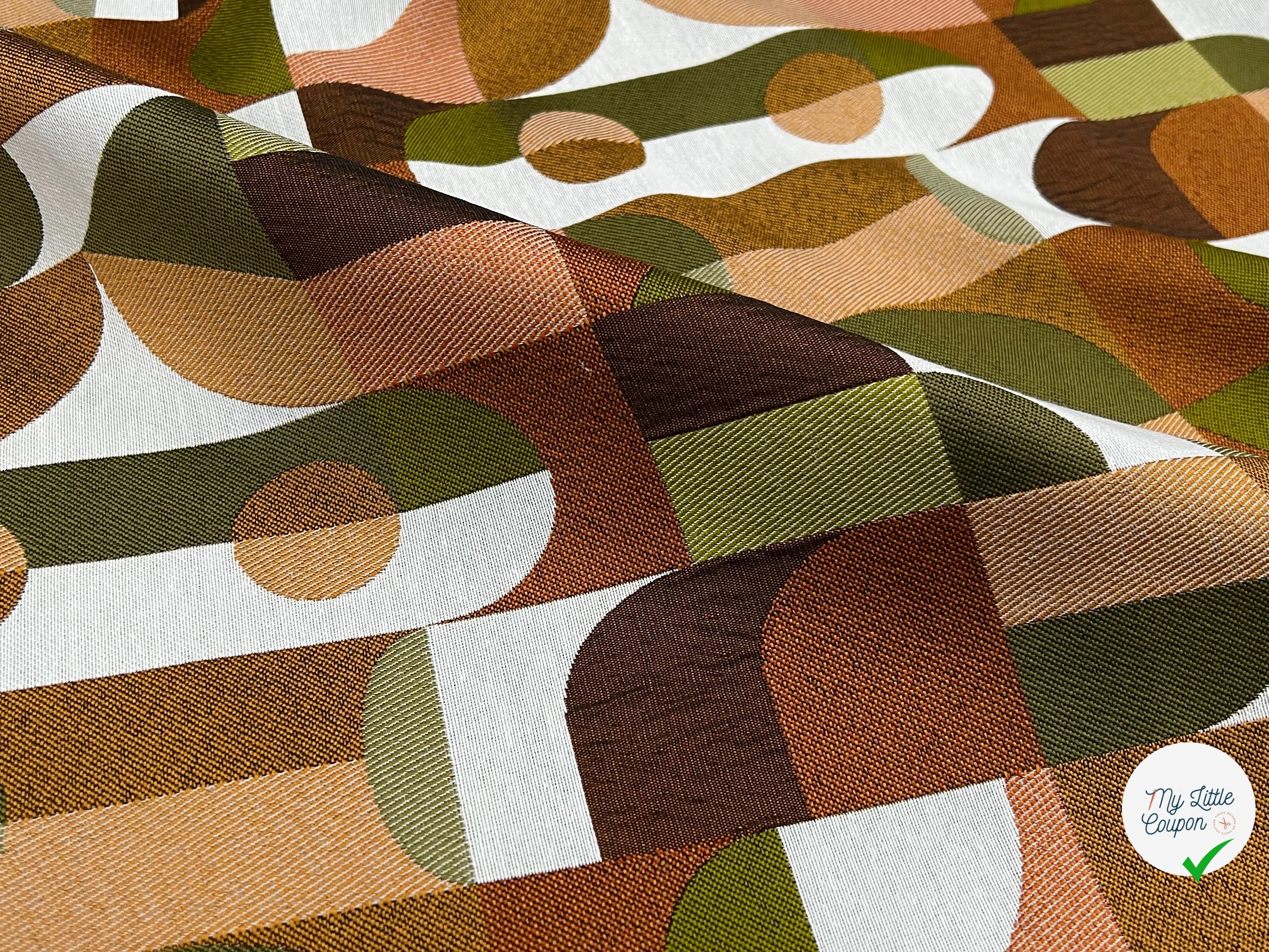 JACQUARD ABSTRACT ALLOVER BRONZE 140 CM - My Little Coupon