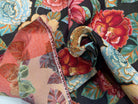 JACQUARD ASHLEY ALLOVER NOIR 160 CM - My Little Coupon