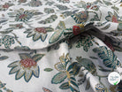 JACQUARD BOSPHORE ALLOVER BLANC ÉMERAUDE 140 CM - My Little Coupon