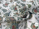 JACQUARD BOSPHORE ALLOVER BLANC ÉMERAUDE 140 CM - My Little Coupon