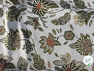 JACQUARD BOSPHORE ALLOVER BLANC KAKI 140 CM - My Little Coupon