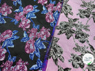 JACQUARD BOUQUET EFFET TAPISSERIE - My Little Coupon - tissu - coudre