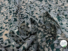 JACQUARD BROCA ARGENTÉ ARMY VERT - My Little Coupon