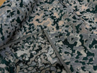 JACQUARD BROCA ARGENTÉ ARMY VERT - My Little Coupon