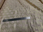 JACQUARD BROCA ARGENTÉ EMPERIAL MOTIFS BEIGE MINÉRAL - My Little Coupon