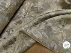 JACQUARD BROCA ARGENTÉ EMPERIAL MOTIFS FLORAUX BEIGE - My Little Coupon