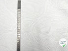 JACQUARD CACHEMIRE BLANC NEIGE - My Little Coupon - tissu - coudre