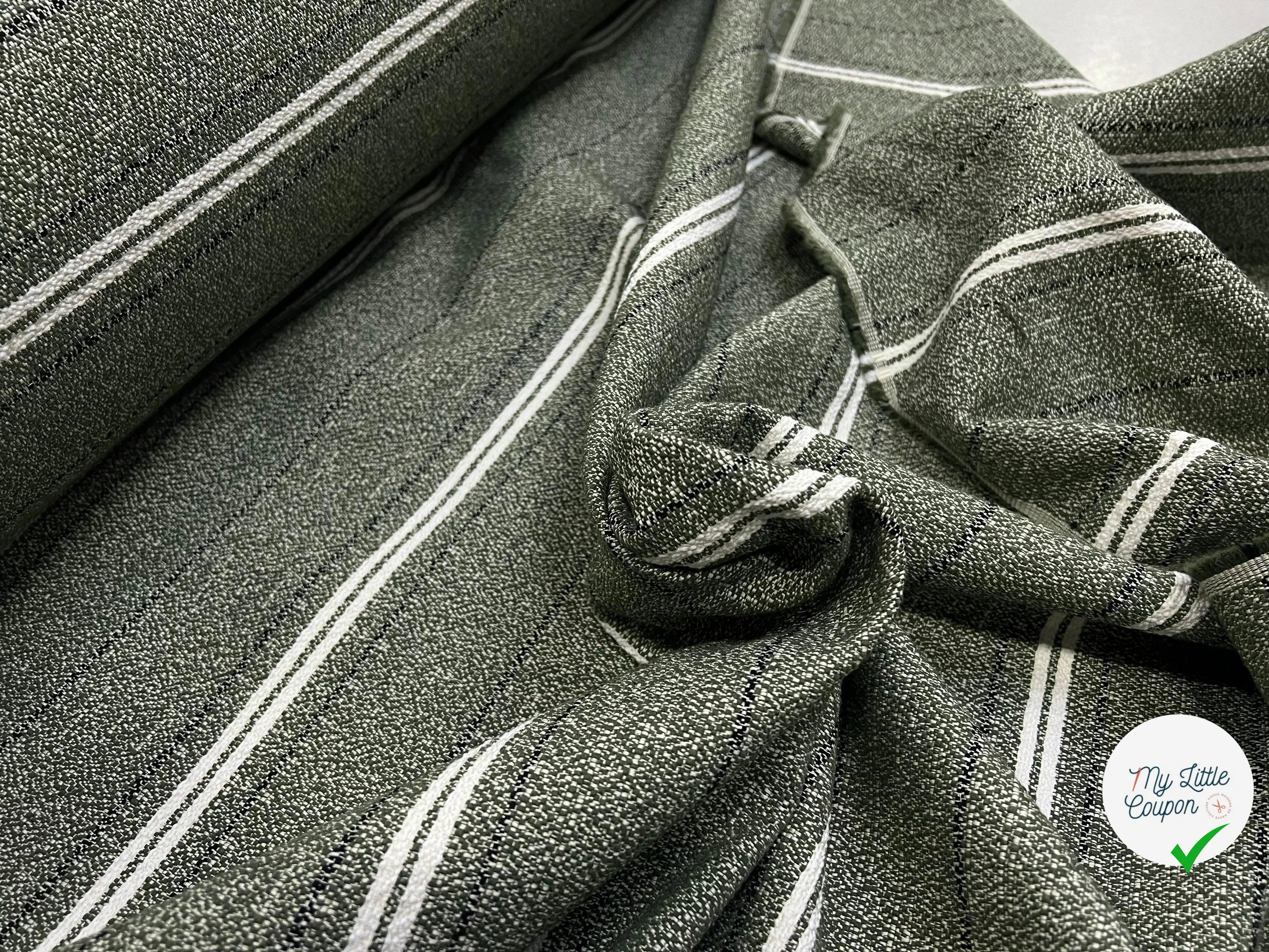 TOILE JACQUARD CANEVAS - My Little Coupon - tissu - coudre