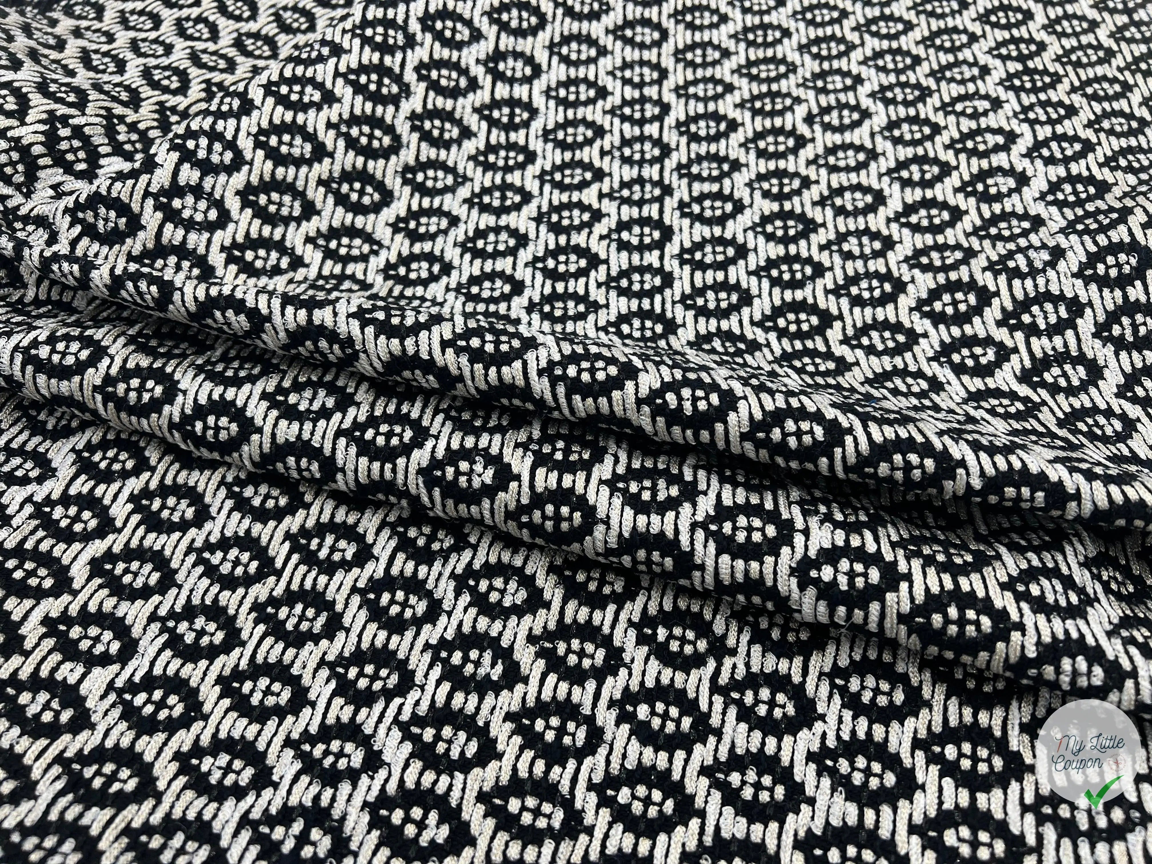 JACQUARD CHENILLE DEFILÉ DE REGARDS - My Little Coupon - tissu - coudre